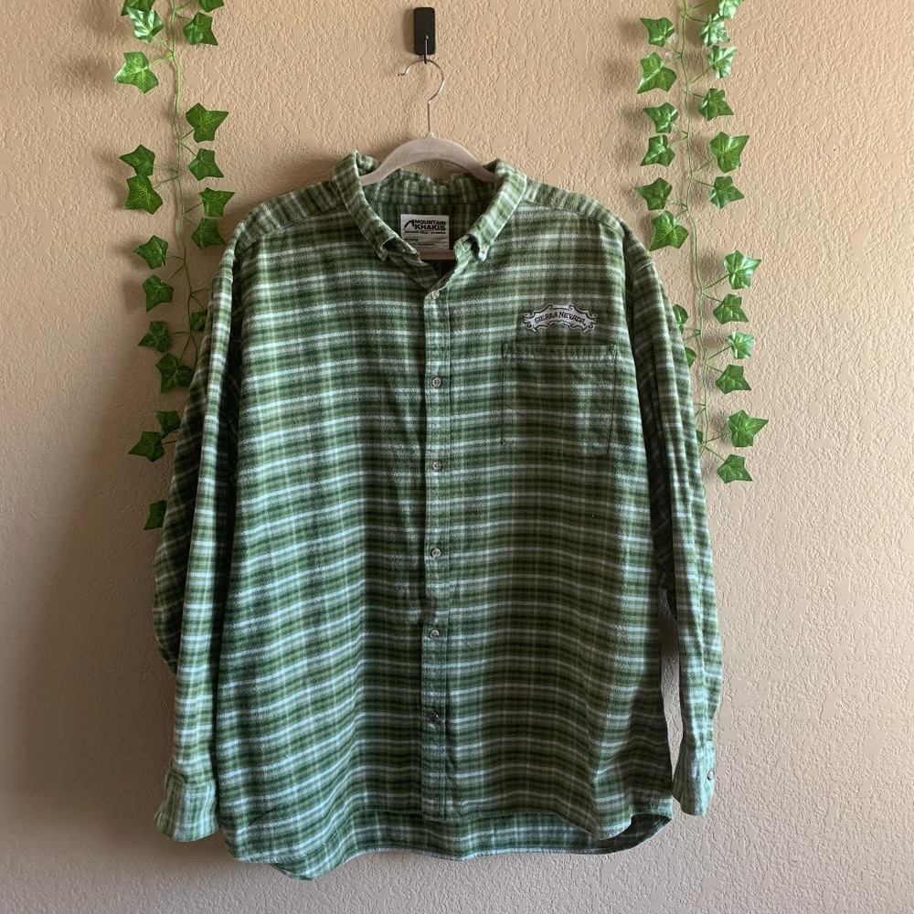 MOUNTAIN KHAKIS SIERRA NEVADA PLAID FLANNEL SHIRT